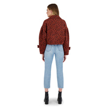 Load image into Gallery viewer, WOW MOMENT LEOPARD JACKET RUST
