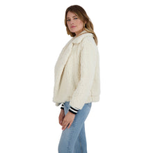 Load image into Gallery viewer, FLEECE &amp; LOVE JACKET IVORY
